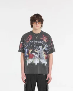 Represent X Metallica Master Of Puppets T-Shirt - Vintage Grey><noscript><img width=