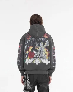 Represent X Metallica Master Of Puppets Hoodie - Vintage Grey><noscript><img width=