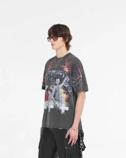 Represent X Metallica Master Of Puppets T-Shirt - Vintage Grey><noscript><img width=