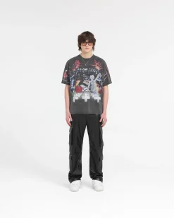 Represent X Metallica Master Of Puppets T-Shirt - Vintage Grey><noscript><img width=