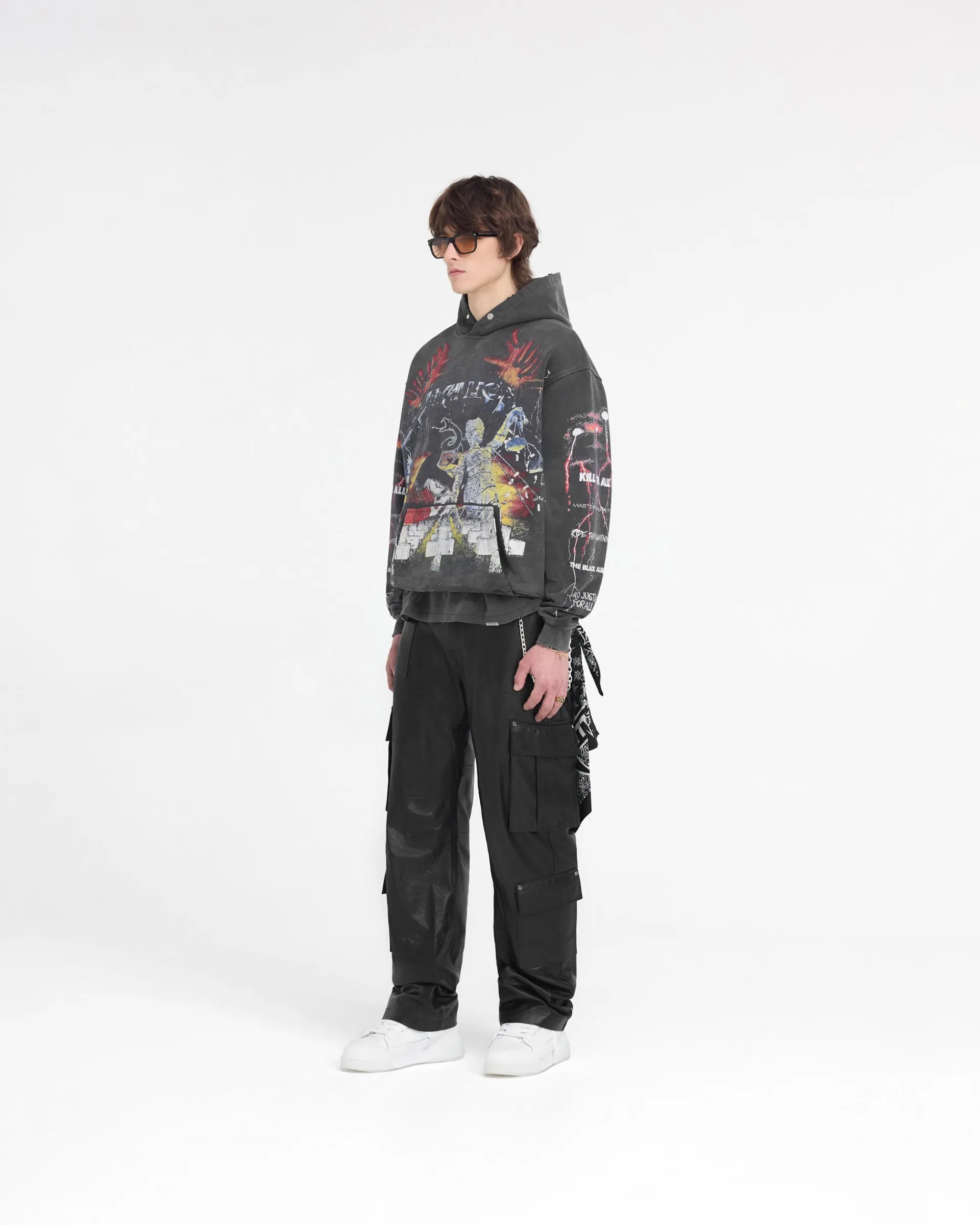 Represent X Metallica Master Of Puppets Hoodie - Vintage Grey> Represent X Metallica | Hoodies