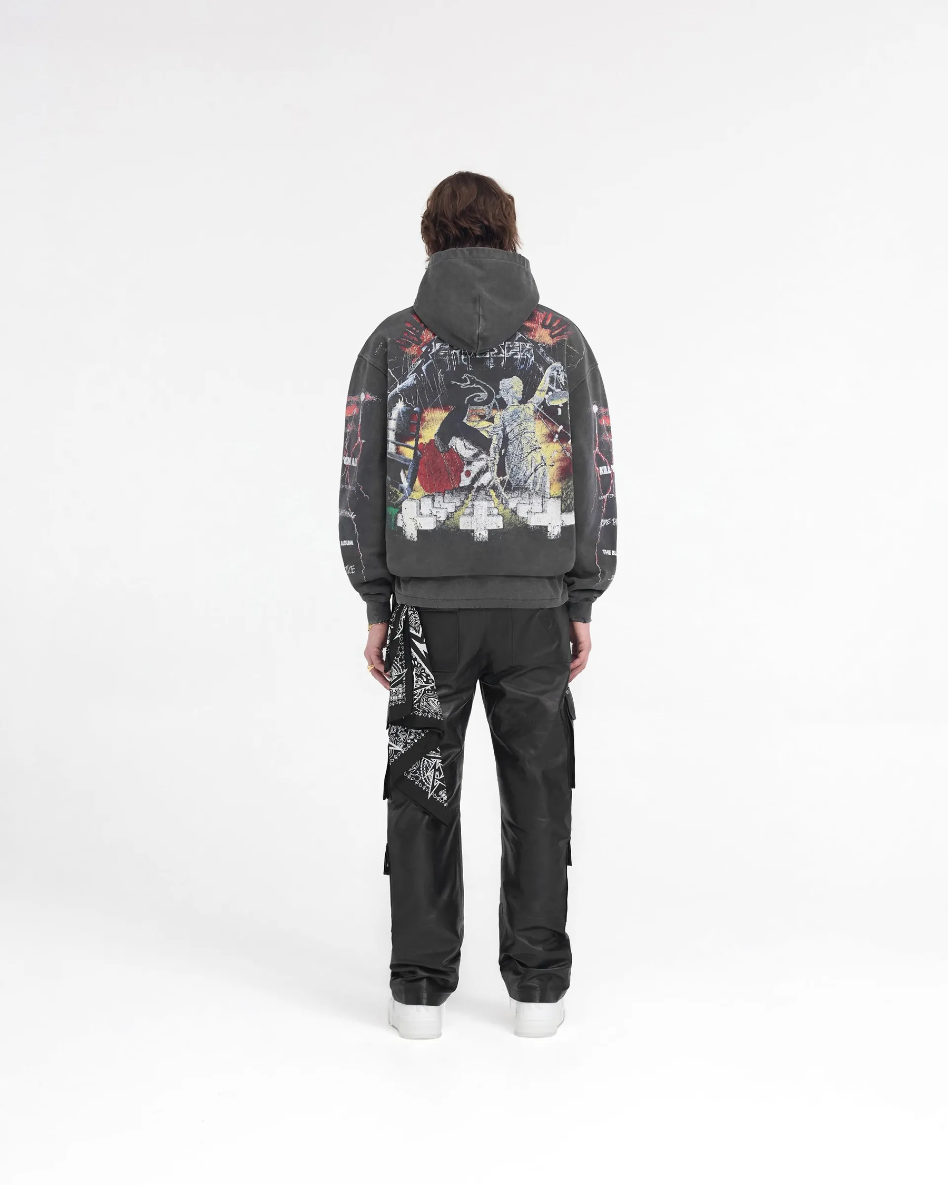 Represent X Metallica Master Of Puppets Hoodie - Vintage Grey> Represent X Metallica | Hoodies