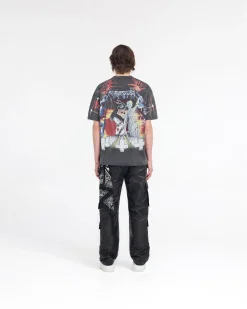Represent X Metallica Master Of Puppets T-Shirt - Vintage Grey><noscript><img width=