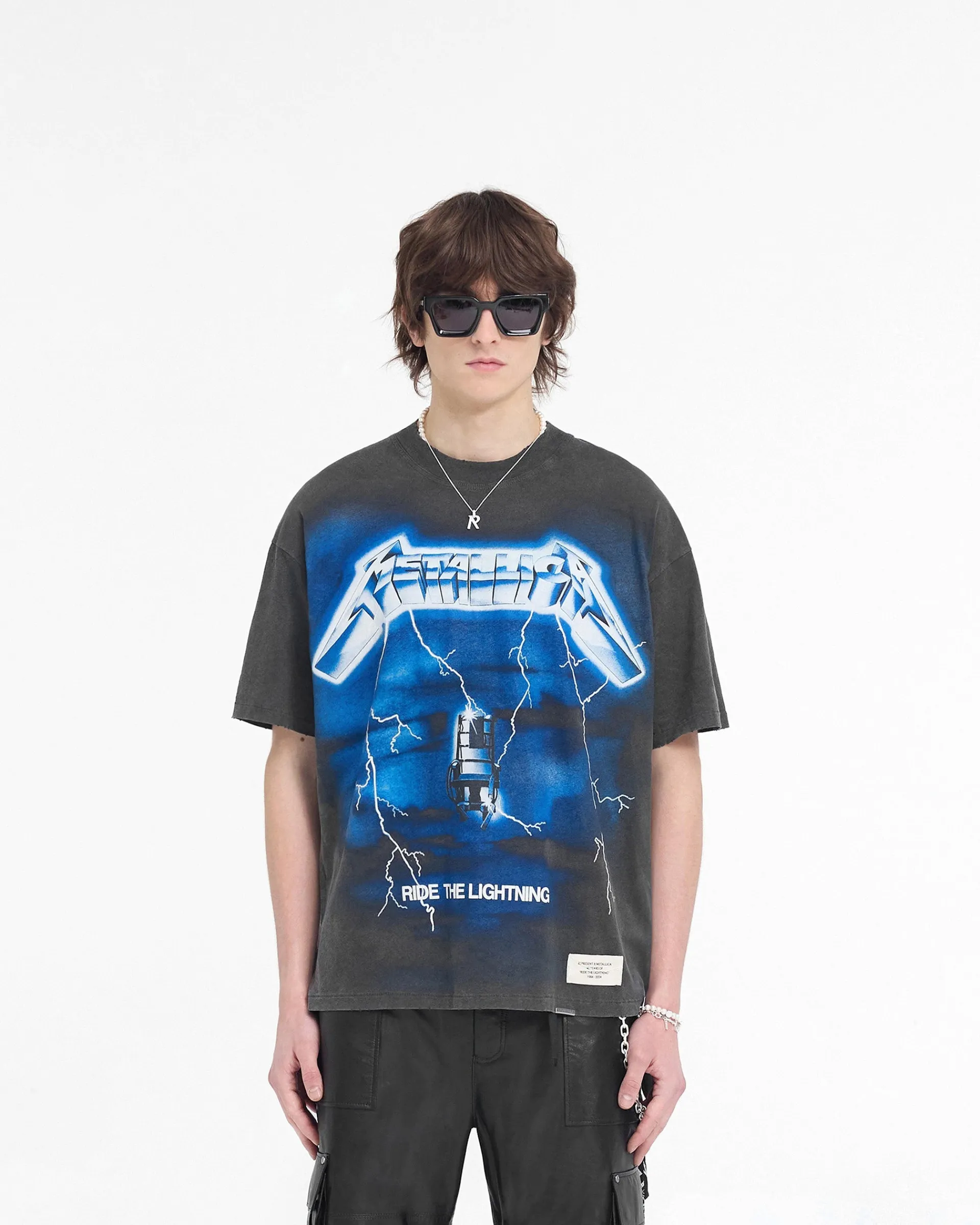 Represent X Metallica Ride The Lightning T-Shirt - Vintage Grey> Represent X Metallica | T-Shirts