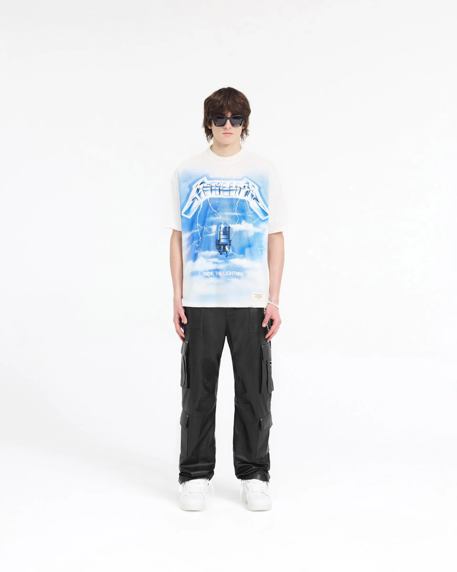 Represent X Metallica Ride The Lightning T-Shirt - Flat White> Represent X Metallica | T-Shirts