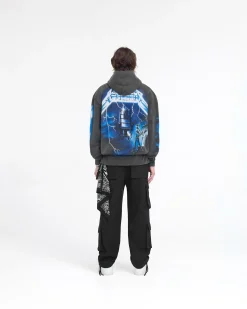 Represent X Metallica Ride The Lightning Hoodie - Vintage Grey><noscript><img width=