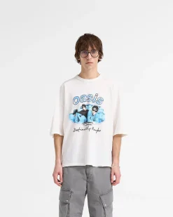 Represent X Oasis Maine Road T-Shirt - Flat White><noscript><img width=