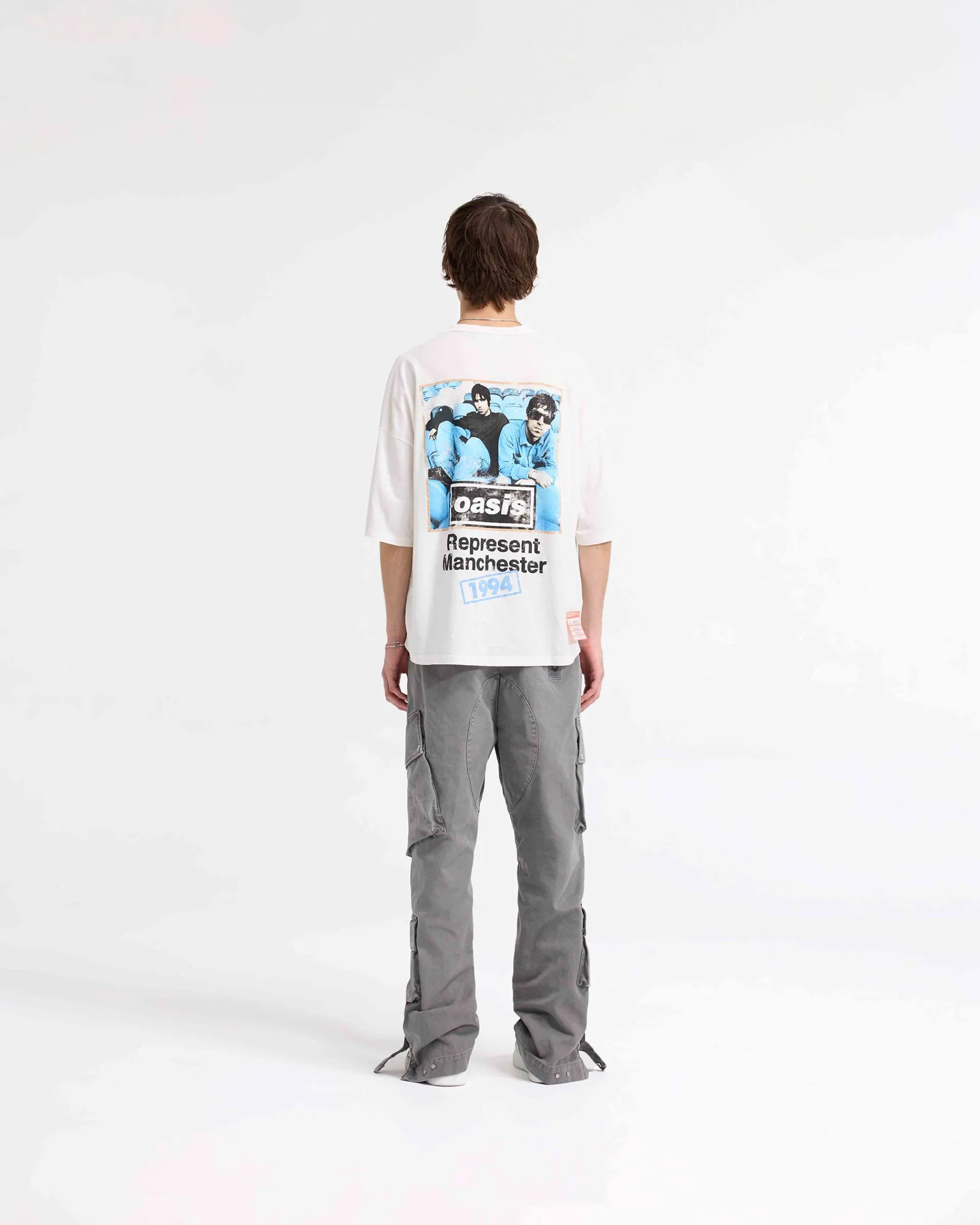 Represent X Oasis Maine Road T-Shirt - Flat White> T-Shirts