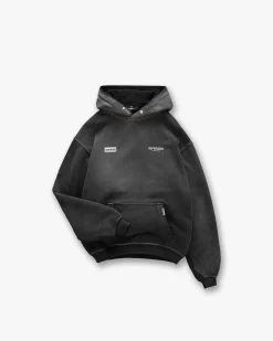 Represent X Oasis Owners Club Hoodie - Stained Black> Hoodies