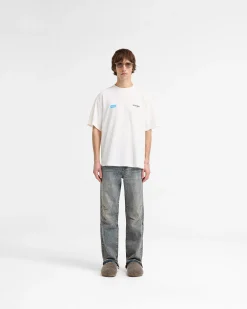 Represent X Oasis Owners Club T-Shirt - Flat White><noscript><img width=
