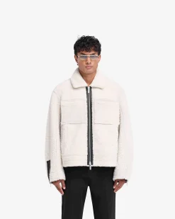 Represent Reversible Shearling Jacket -><noscript><img width=