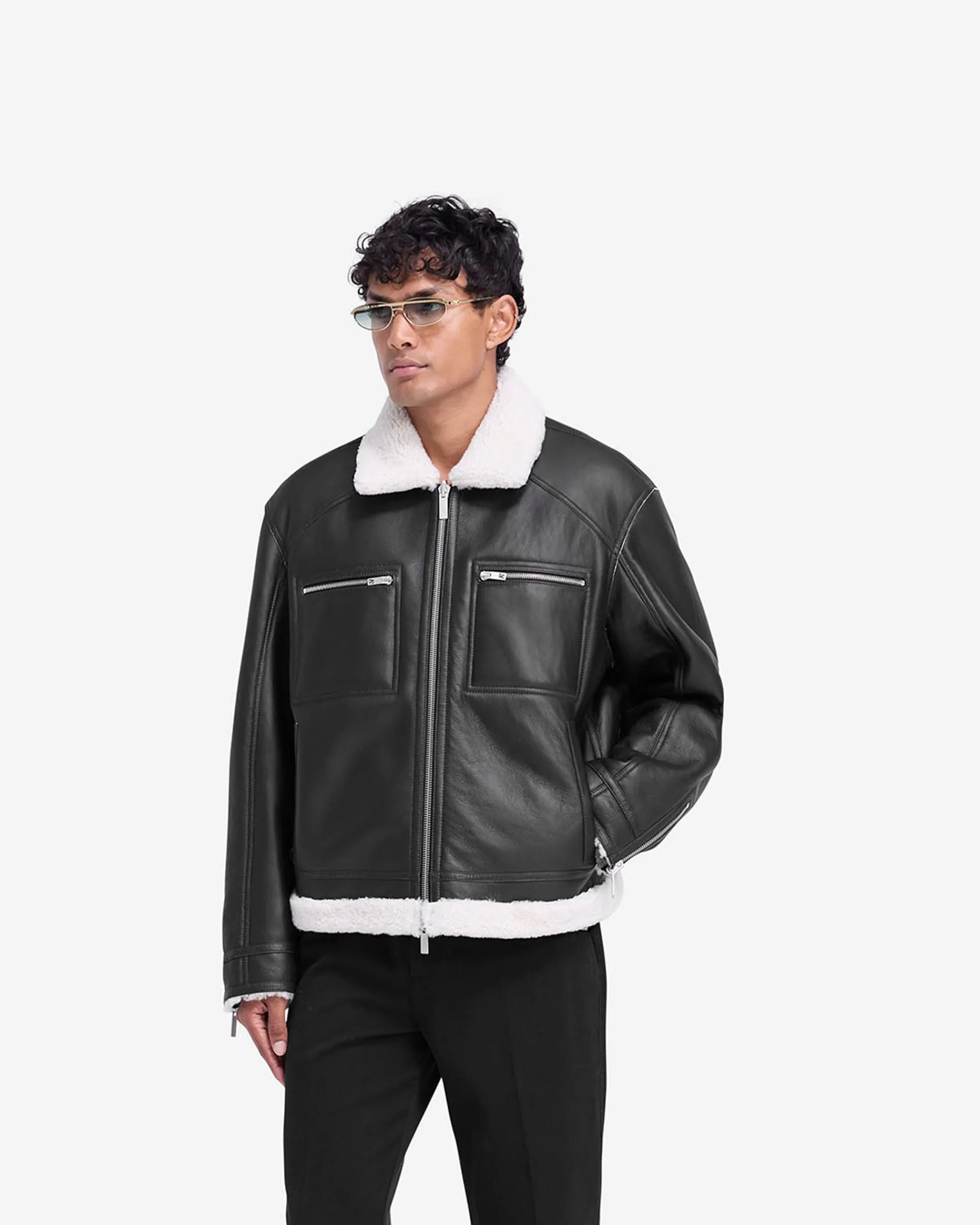 Represent Reversible Shearling Jacket -> Outerwear
