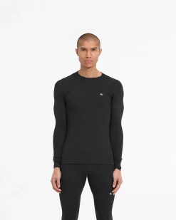 Represent 247 Ribbed Long Sleeve Top -><noscript><img width=