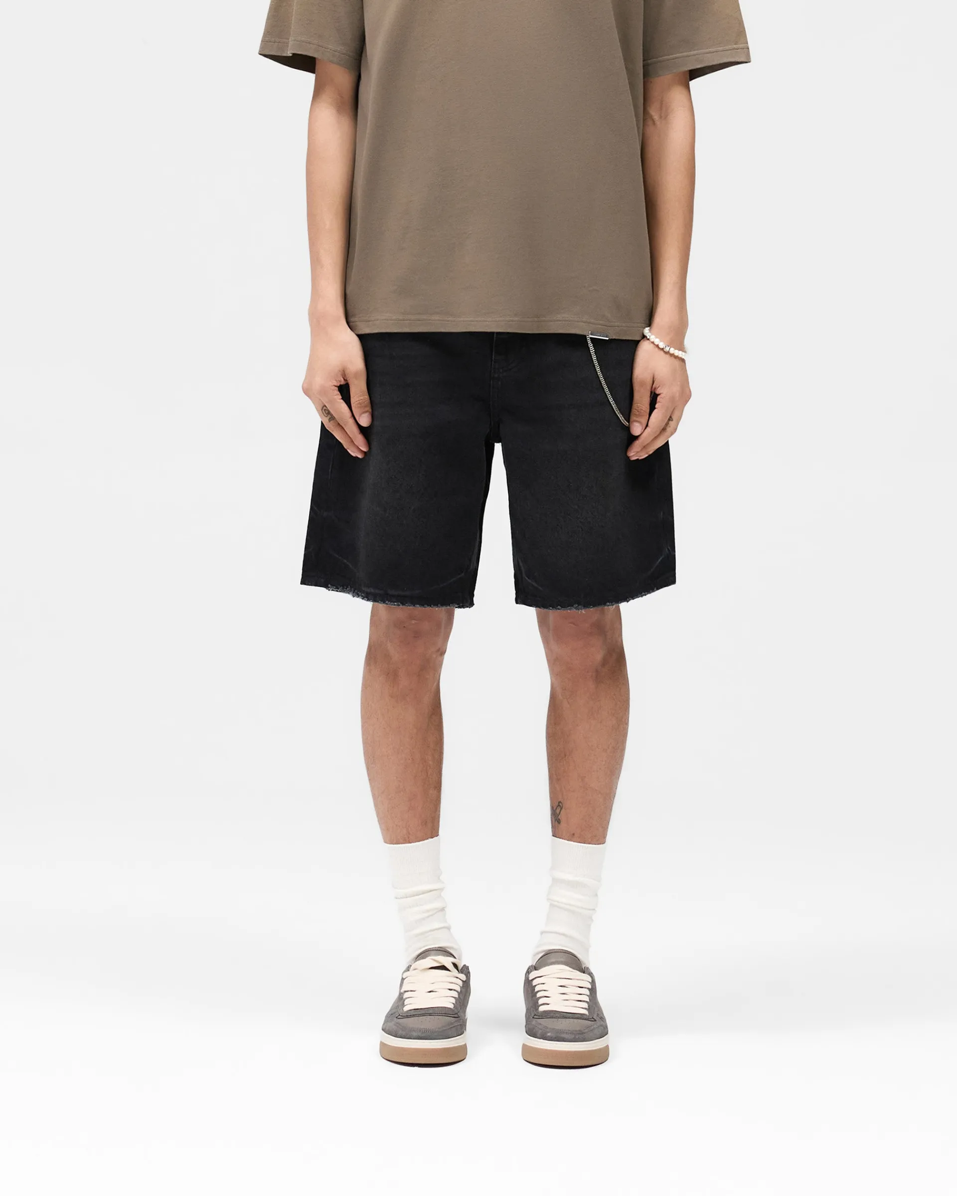 Represent R10T Tailored Denim Shorts -> Denim