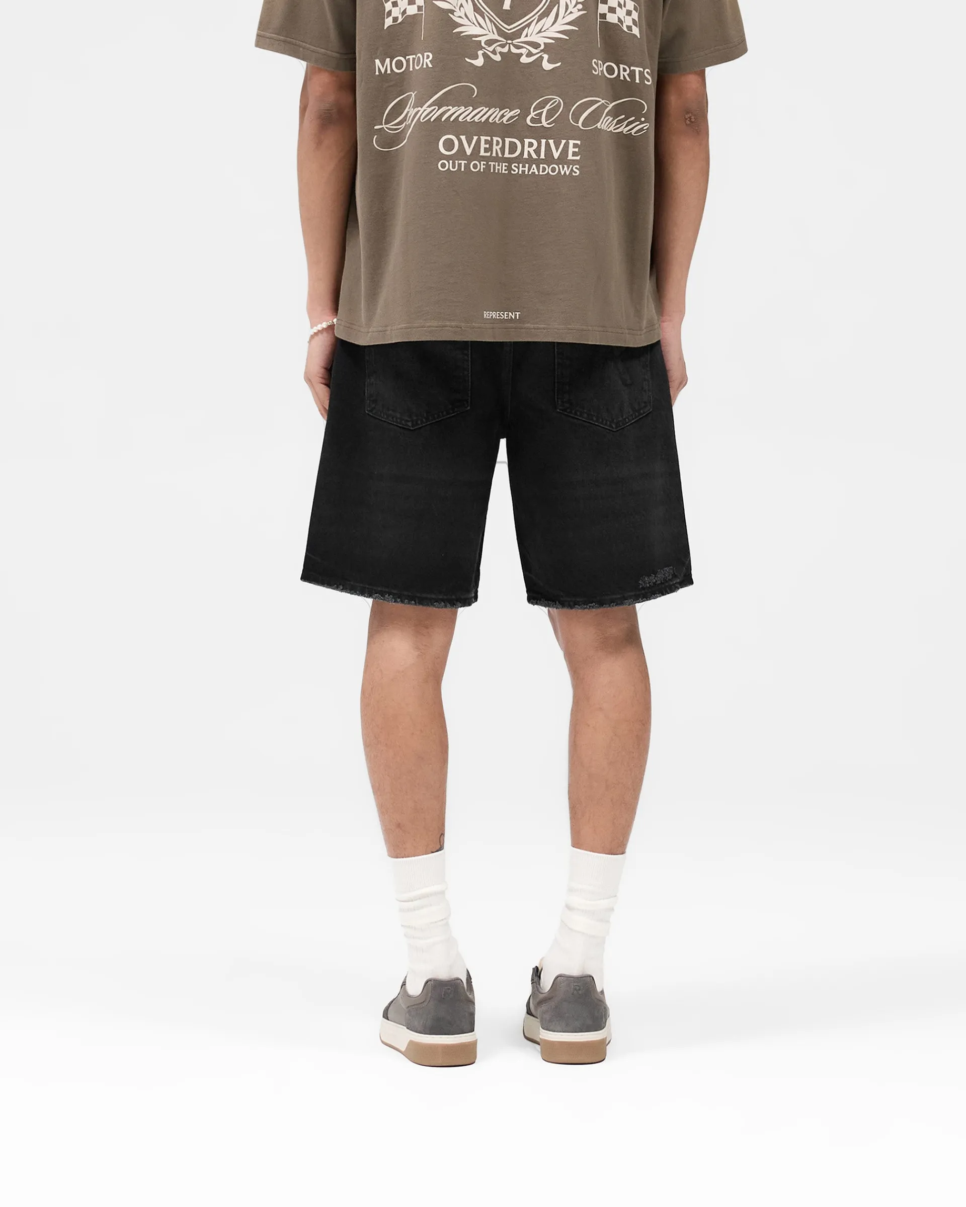 Represent R10T Tailored Denim Shorts -> Denim
