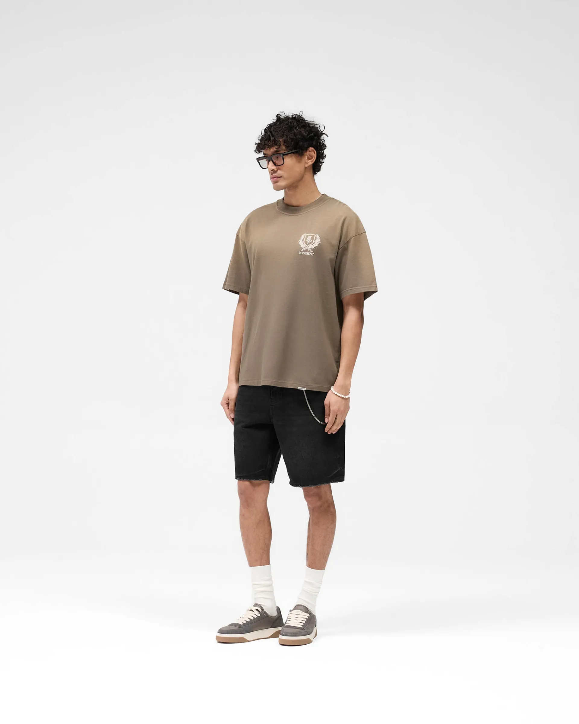 Represent R10T Tailored Denim Shorts -> Denim