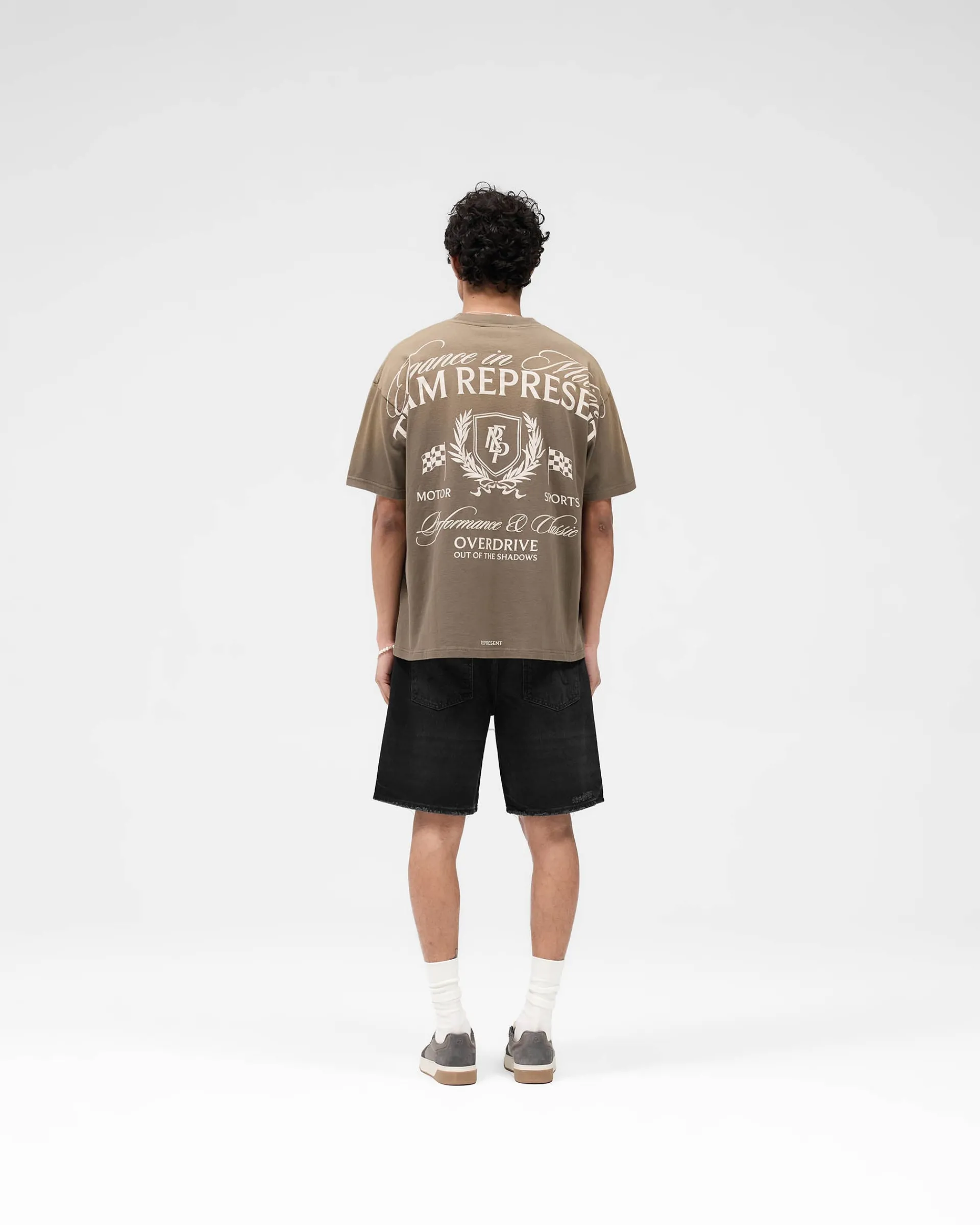 Represent R10T Tailored Denim Shorts -> Denim