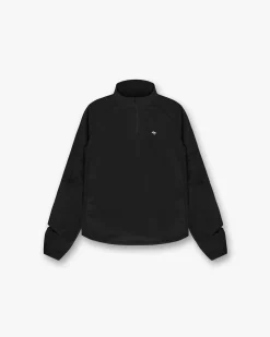 Represent 247 Run Quarter Zip - Jet Black> Outerwear
