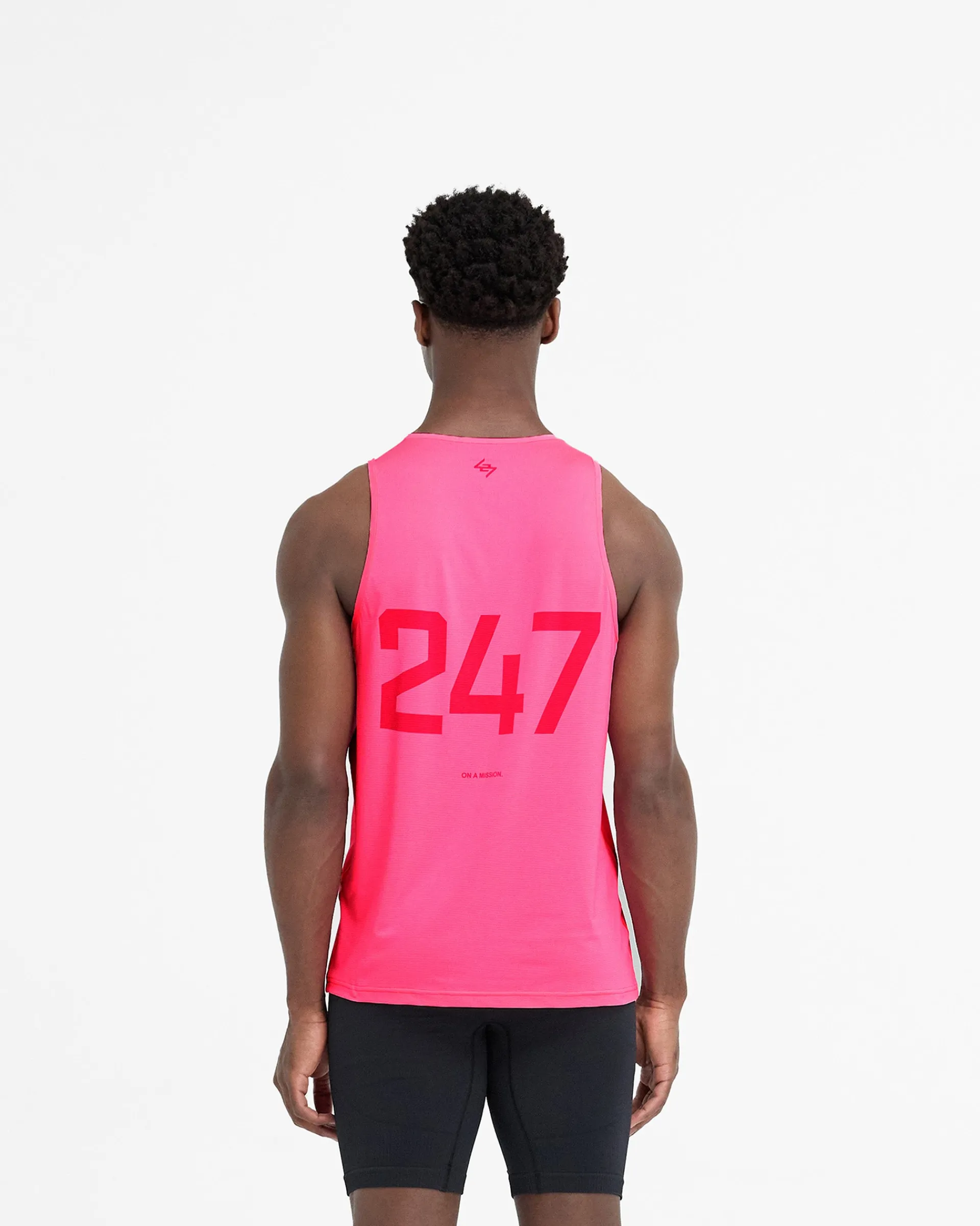 Represent 247 Run Vest - Ultra Pink> Vests | T-Shirts