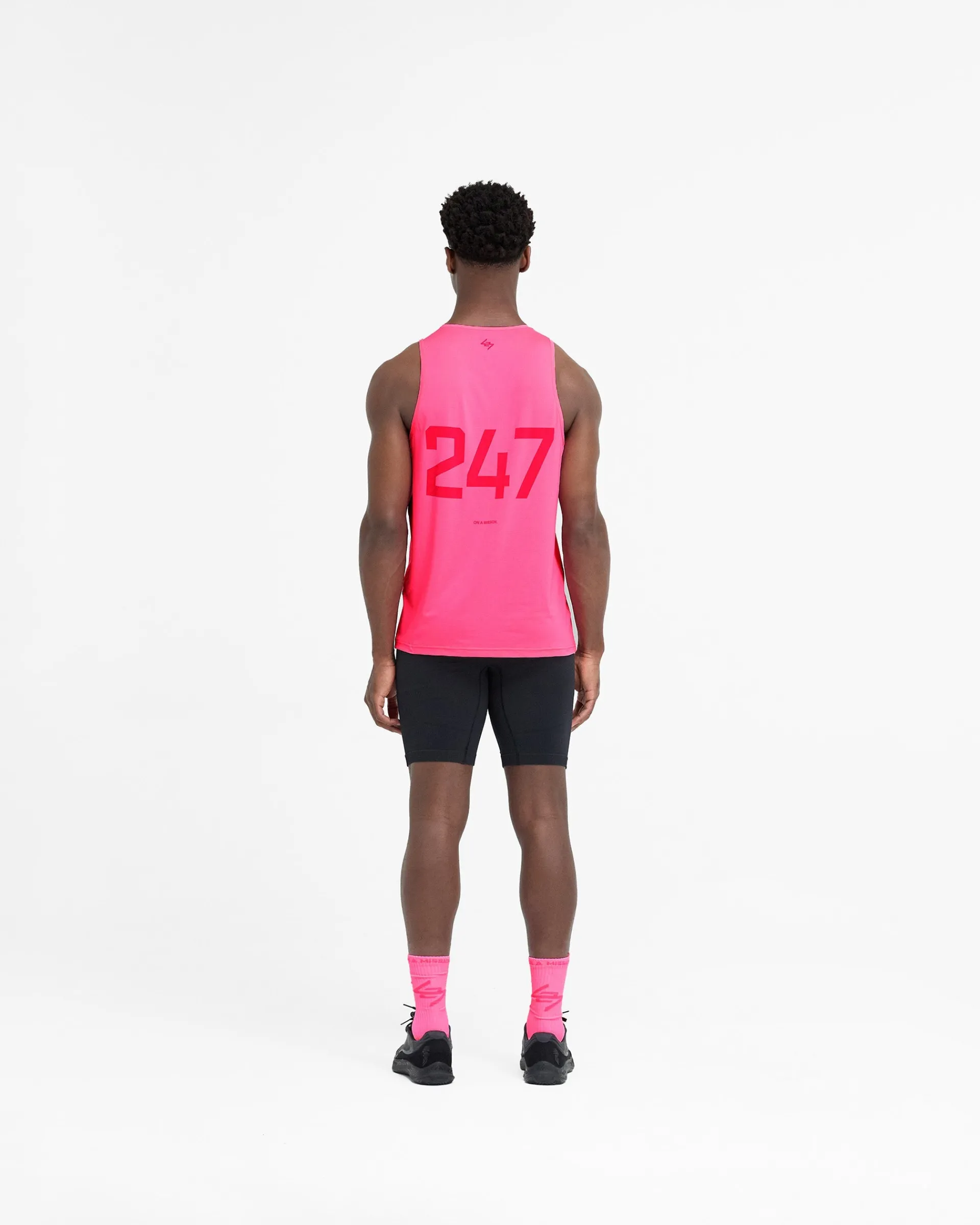 Represent 247 Run Vest - Ultra Pink> Vests | T-Shirts