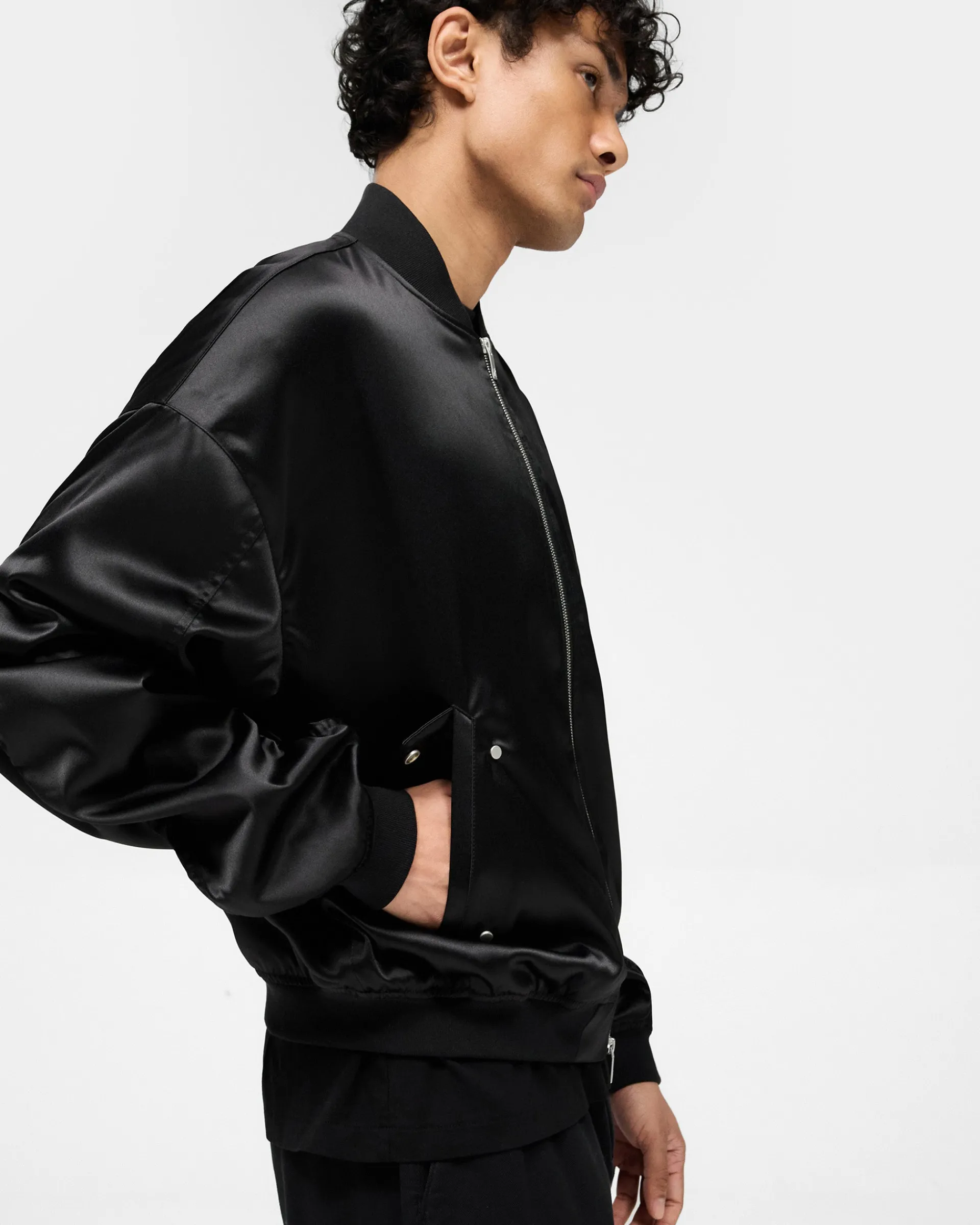 Represent Satin Bomber -> Outerwear