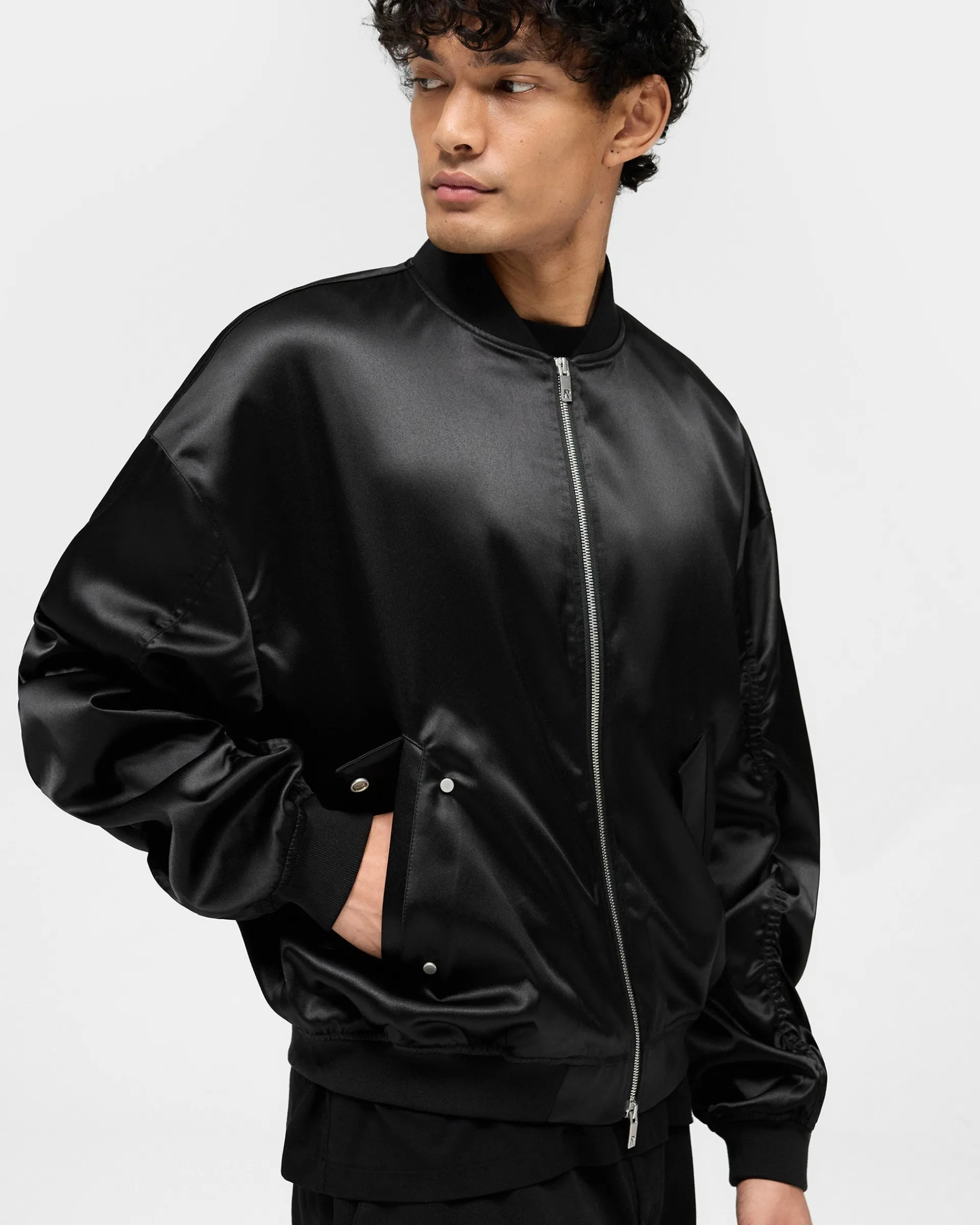 Represent Satin Bomber -> Outerwear