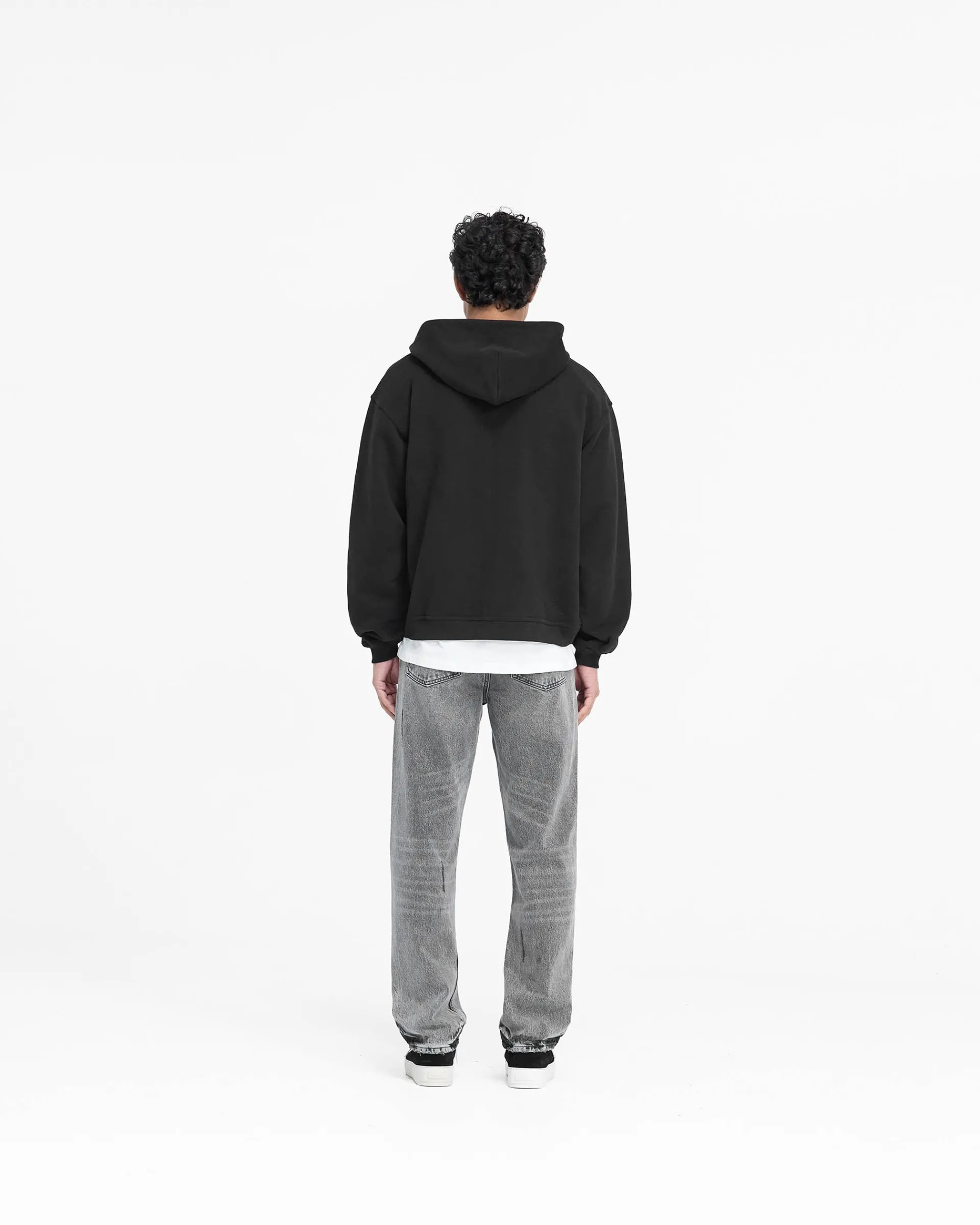 Represent Script Logo Zip Hoodie -> Hoodies