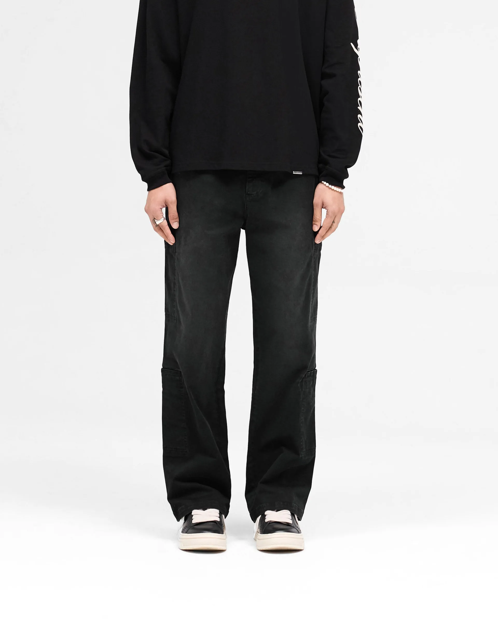 Represent Season Cargo Pant - Jet Black> Cargo Pants | Pants