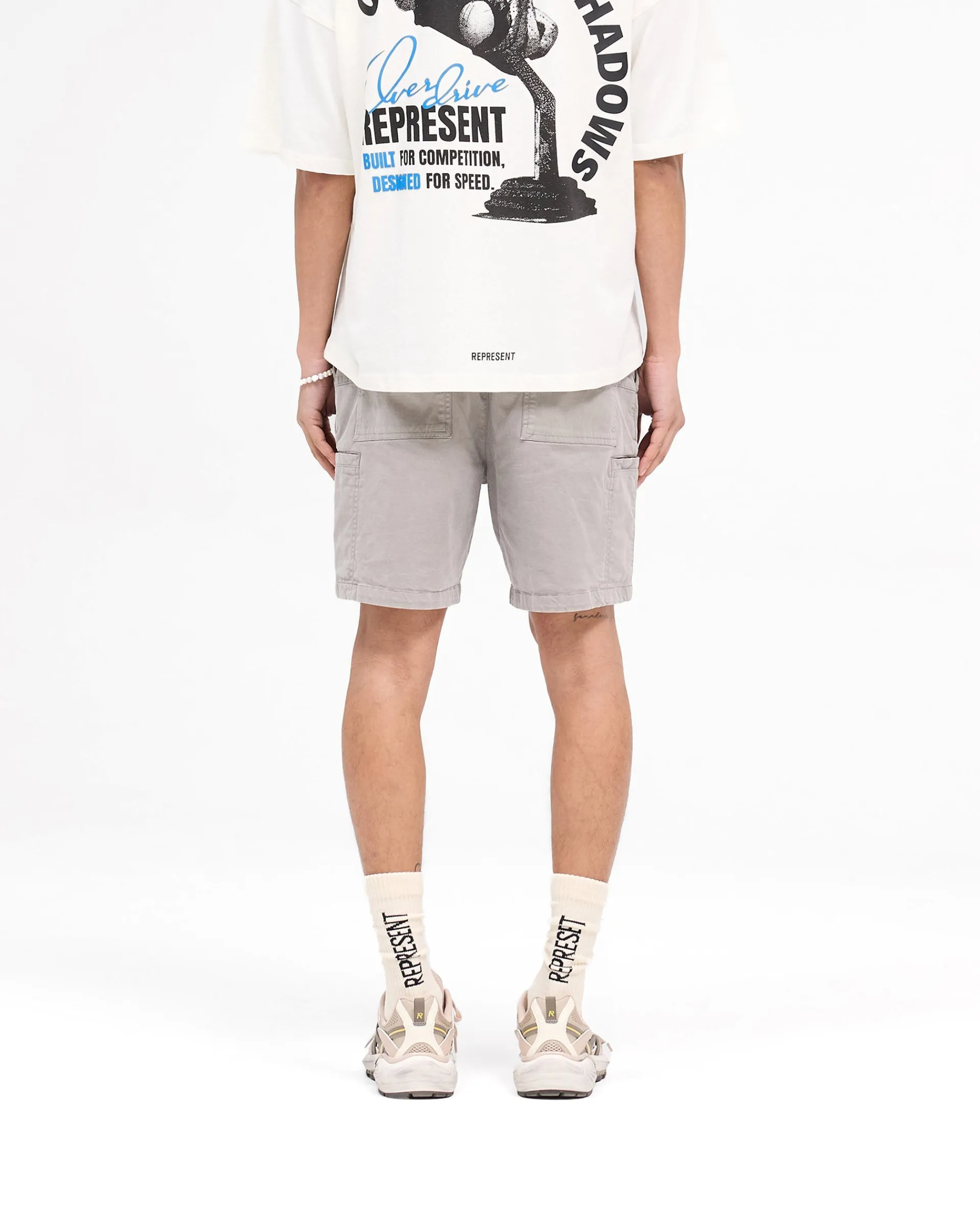 Represent Season Cargo Short - Washed Taupe> Shorts