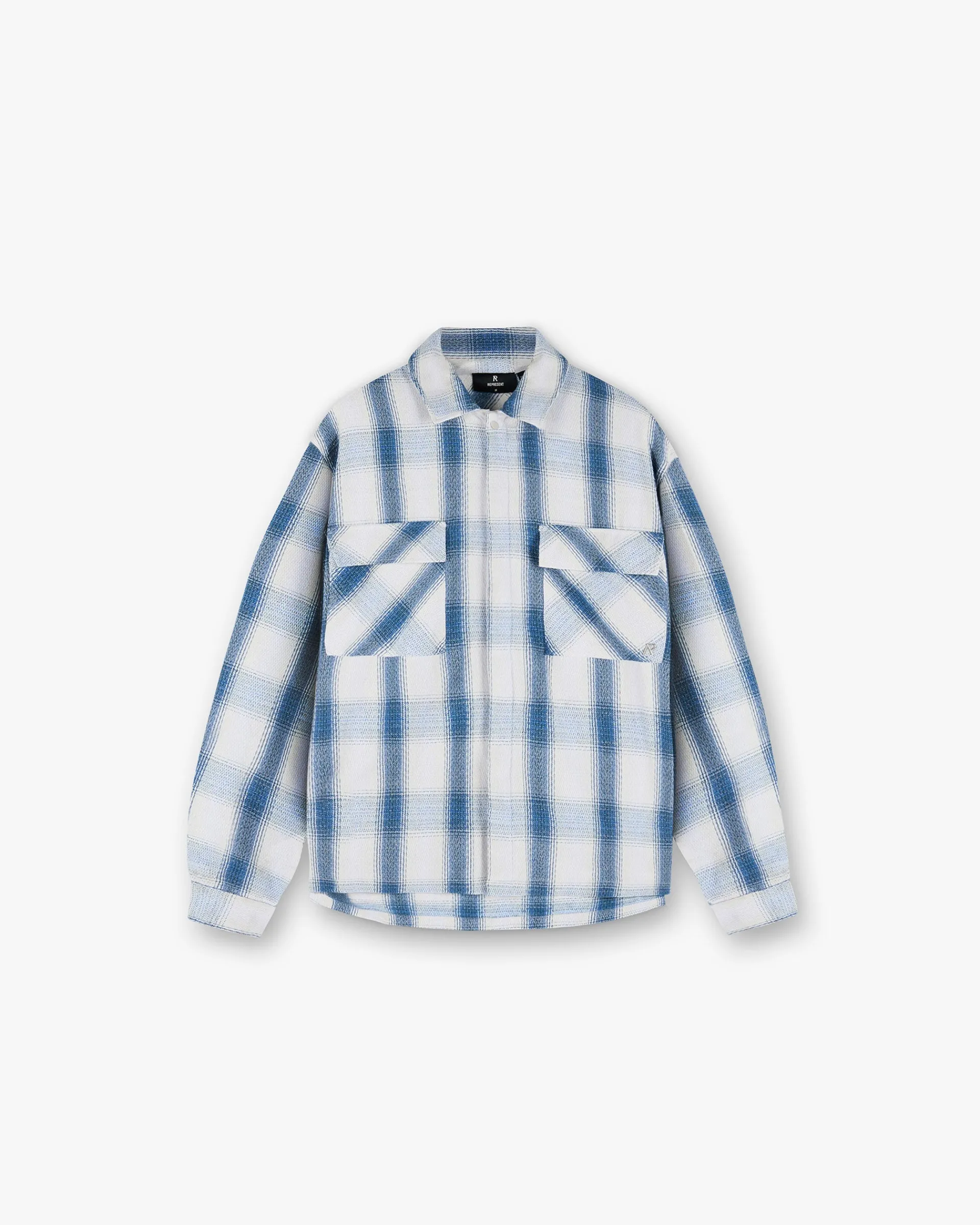 Represent Season Flannel Shirt - Mid Blue> Shirts