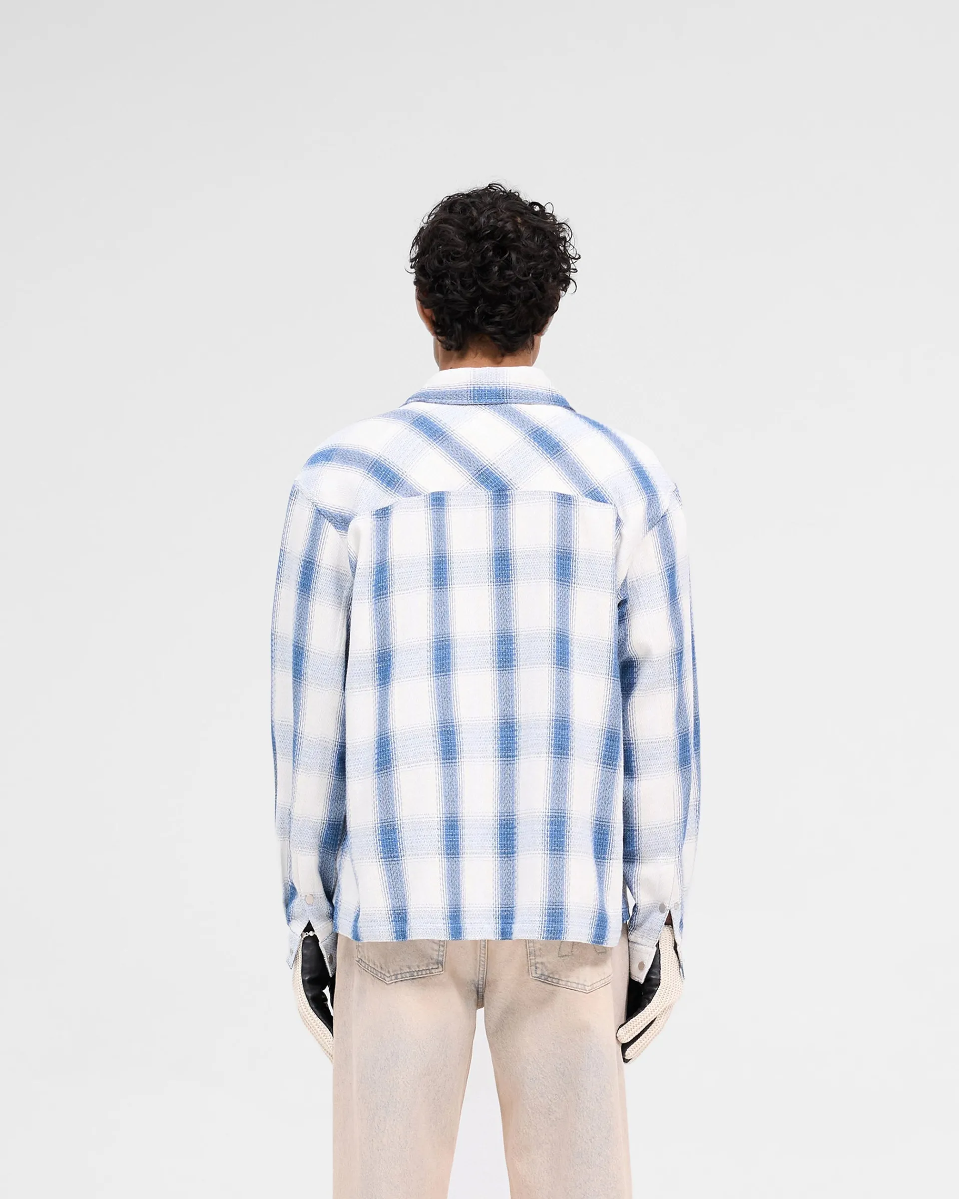 Represent Season Flannel Shirt - Mid Blue> Shirts