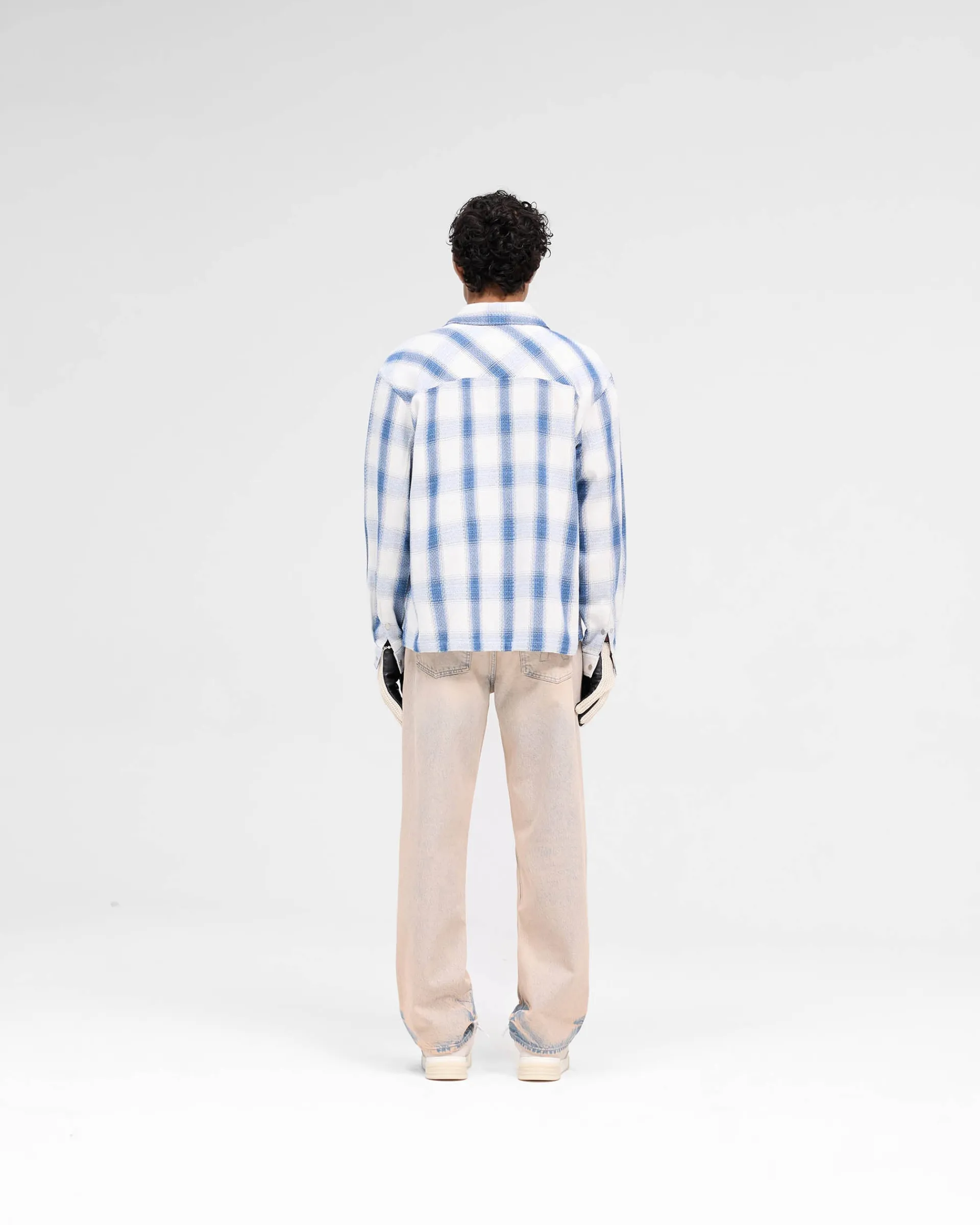 Represent Season Flannel Shirt - Mid Blue> Shirts