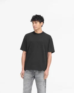 Represent Serif Logo T-Shirt - Jet Black> T-Shirts
