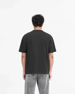 Represent Serif Logo T-Shirt - Jet Black><noscript><img width=