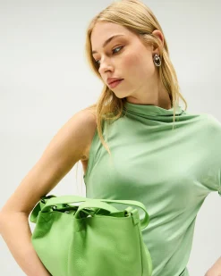 Represent Shadow Mini Dress - Forest Shade><noscript><img width=
