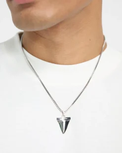 Represent Shark Tooth Necklace -><noscript><img width=