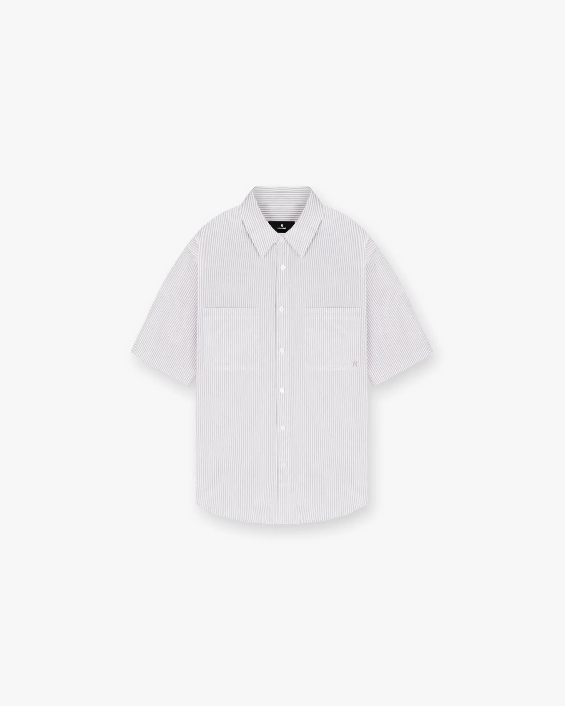 Represent Short Sleeve Pinstripe Shirt -> Shirts