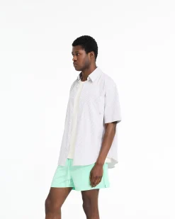 Represent Short Sleeve Pinstripe Shirt -> Shirts