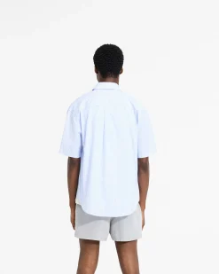 Represent Short Sleeve Pinstripe Shirt - Baby Blue><noscript><img width=