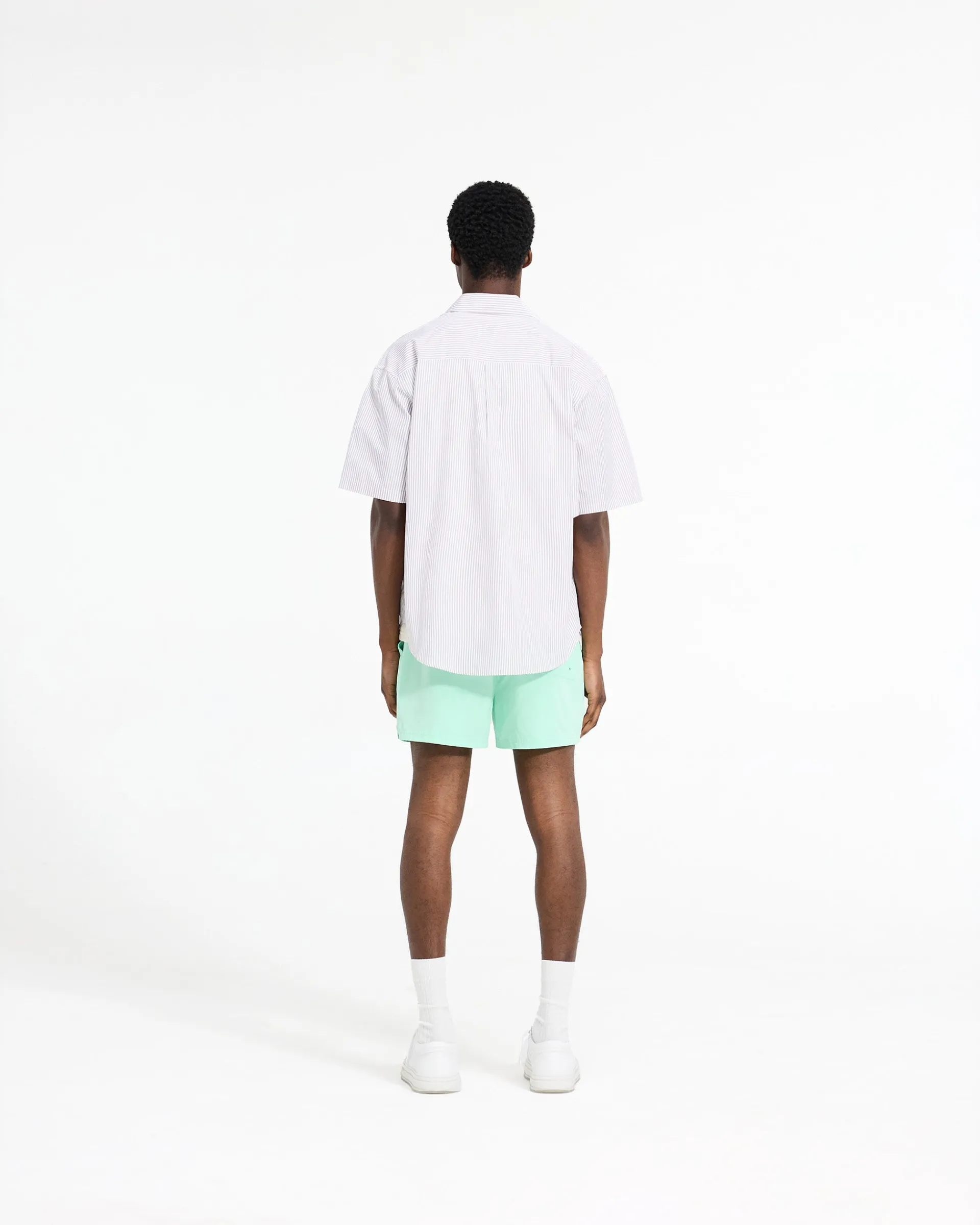 Represent Short Sleeve Pinstripe Shirt -> Shirts