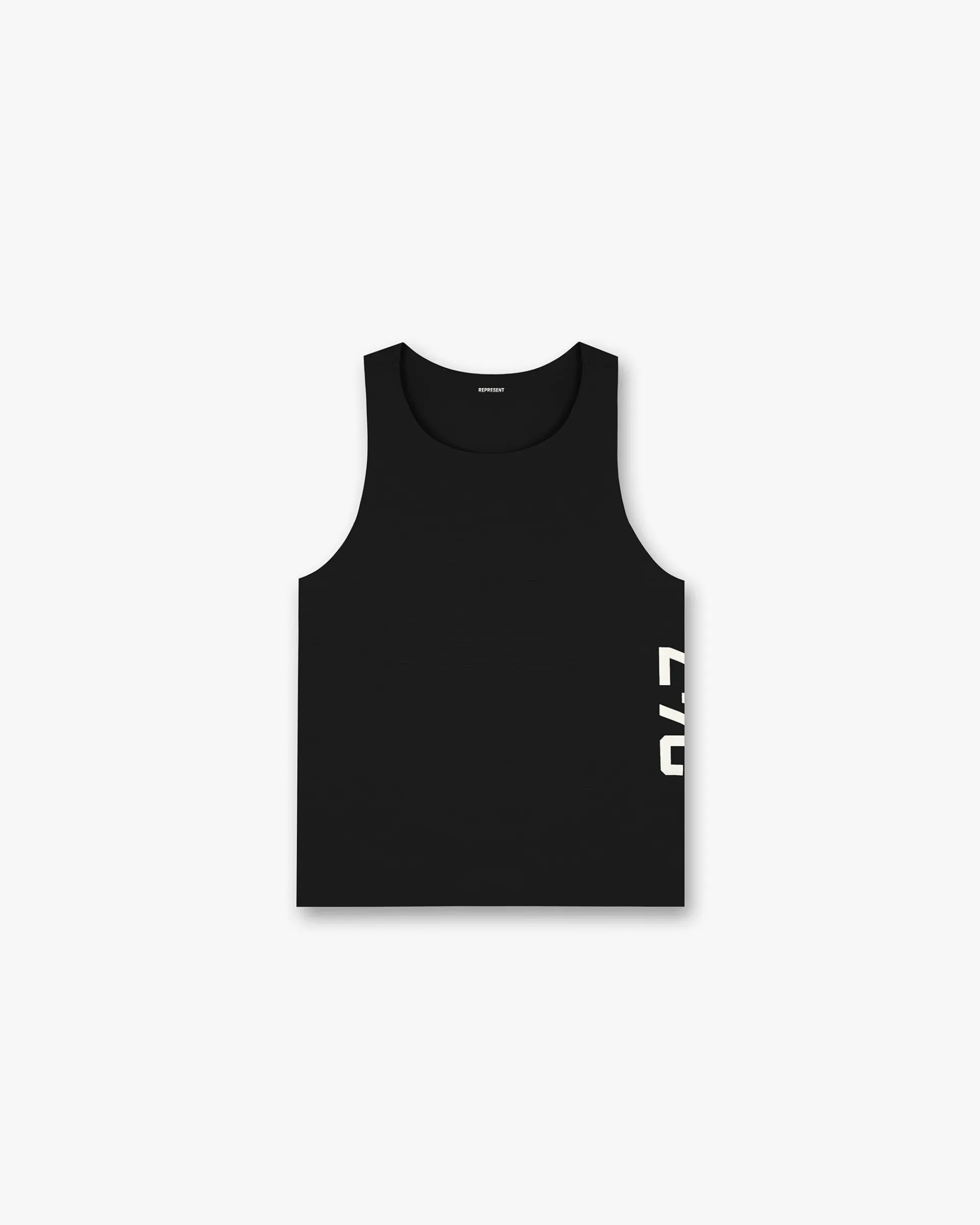 Represent 247 Singlet - Jet Black> T-Shirts