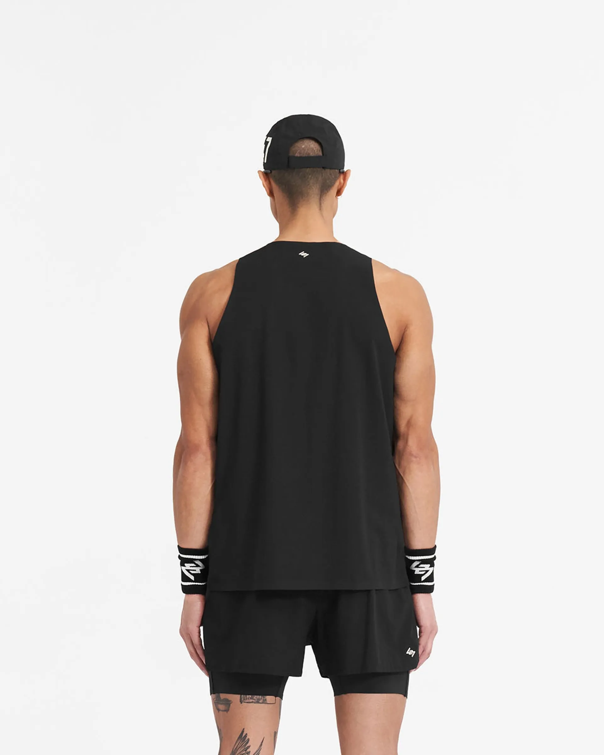 Represent 247 Singlet - Jet Black> T-Shirts