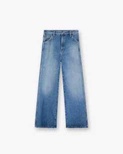 Represent Skater Jean - Washed Blue> Bottoms/Jeans