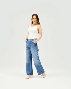 Represent Skater Jean - Washed Blue><noscript><img width=