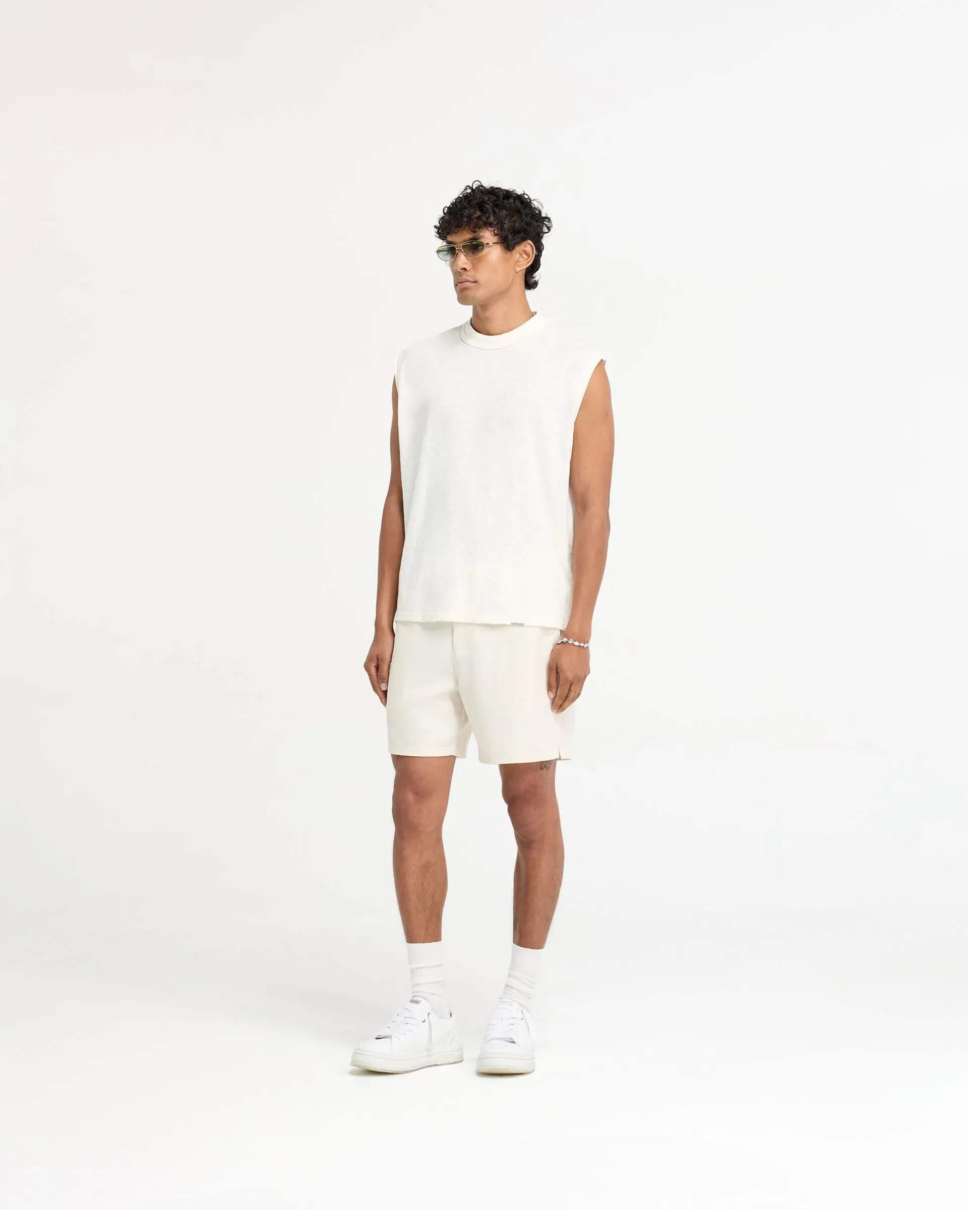 Represent Slub Tank - Flat White> T-Shirts
