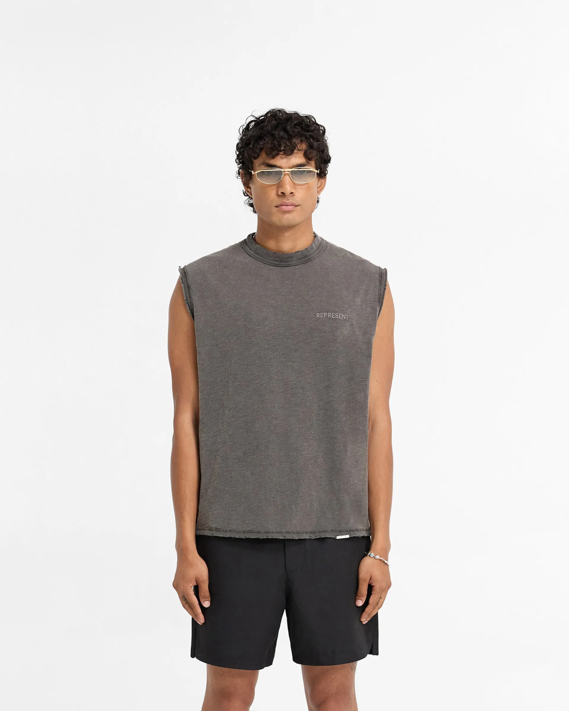Represent Slub Tank - Vintage Grey> T-Shirts