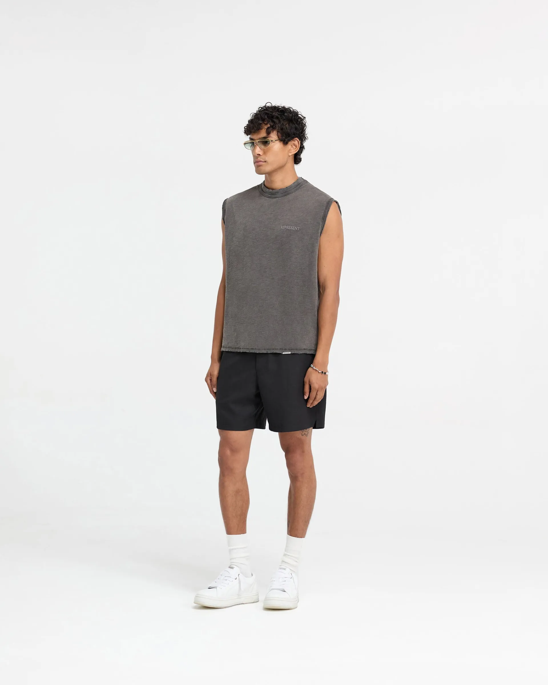 Represent Slub Tank - Vintage Grey> T-Shirts