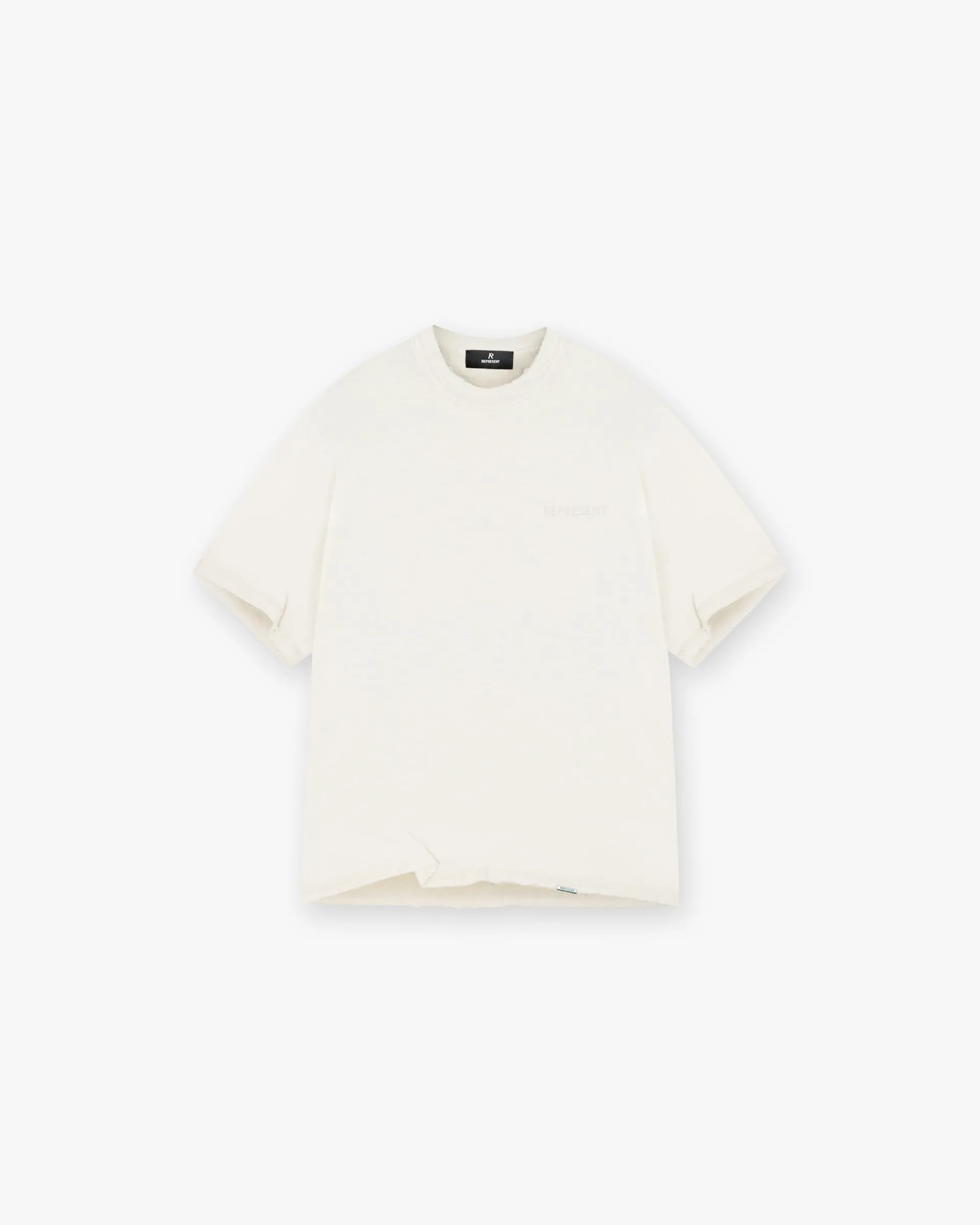 Represent Slub T-Shirt - Flat White> T-Shirts