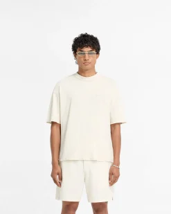 Represent Slub T-Shirt - Flat White><noscript><img width=