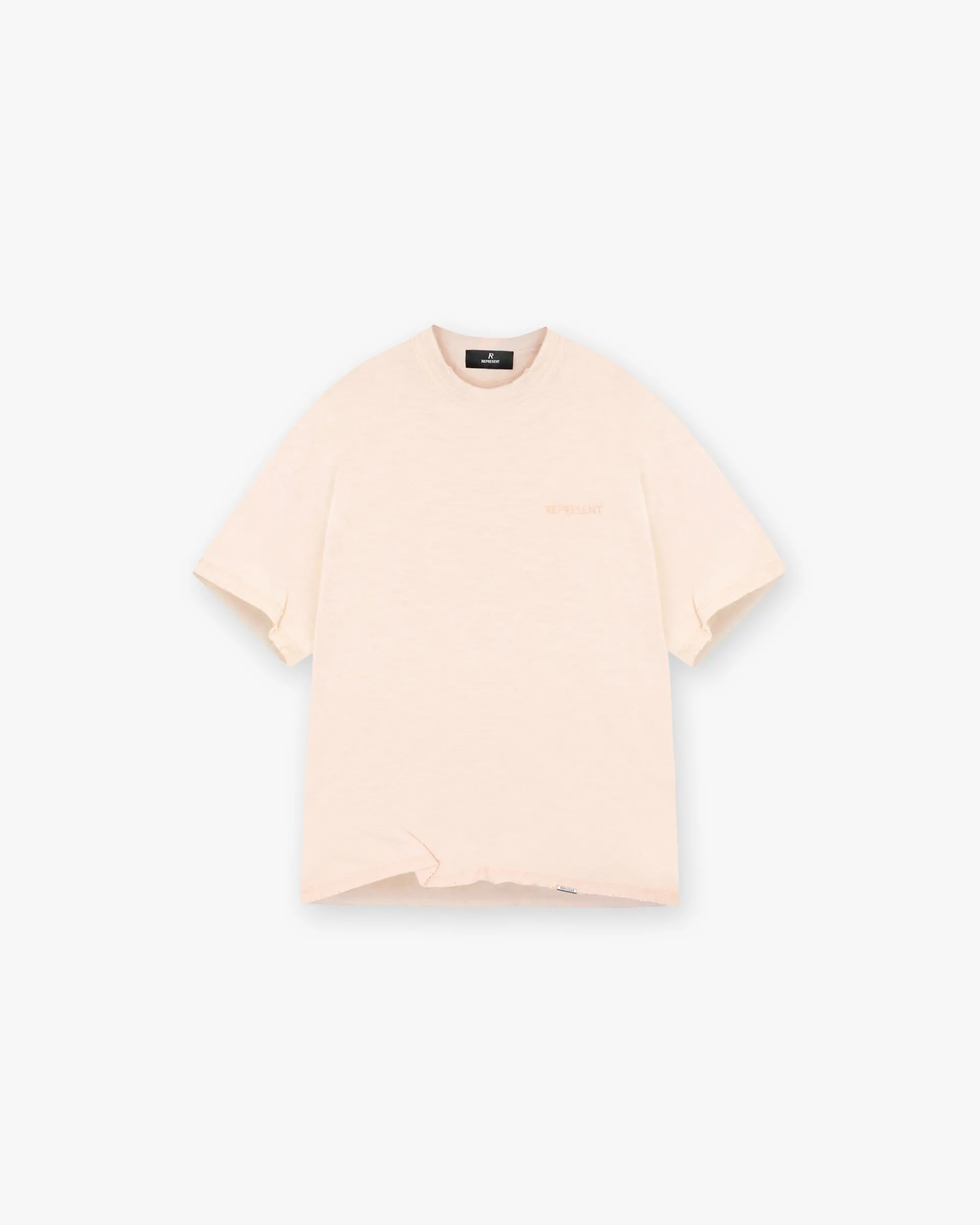 Represent Slub T-Shirt - Washed Coral> T-Shirts